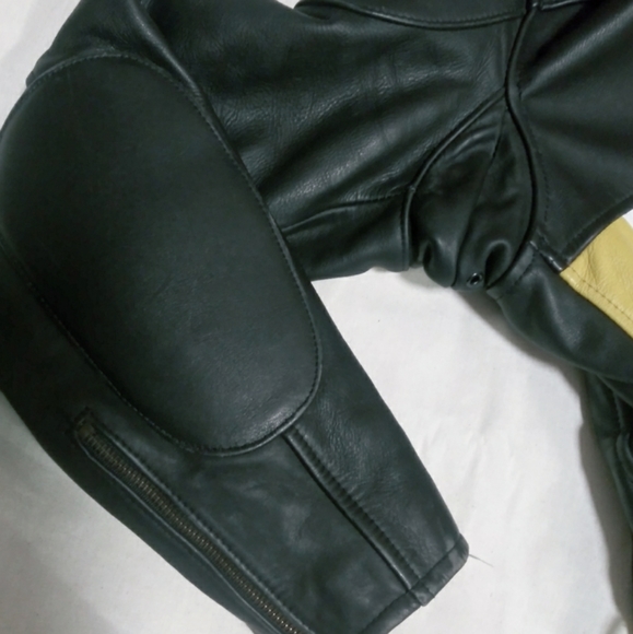 Johnson leather of San Francisco motorcycle jacket - Picture 5 of 14